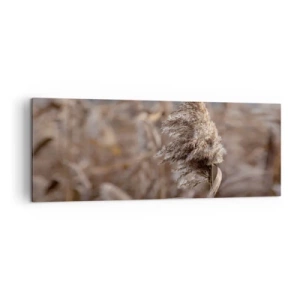 Schilderen op canvas - Tijd om met de wind mee te gaan - 140x50 cm