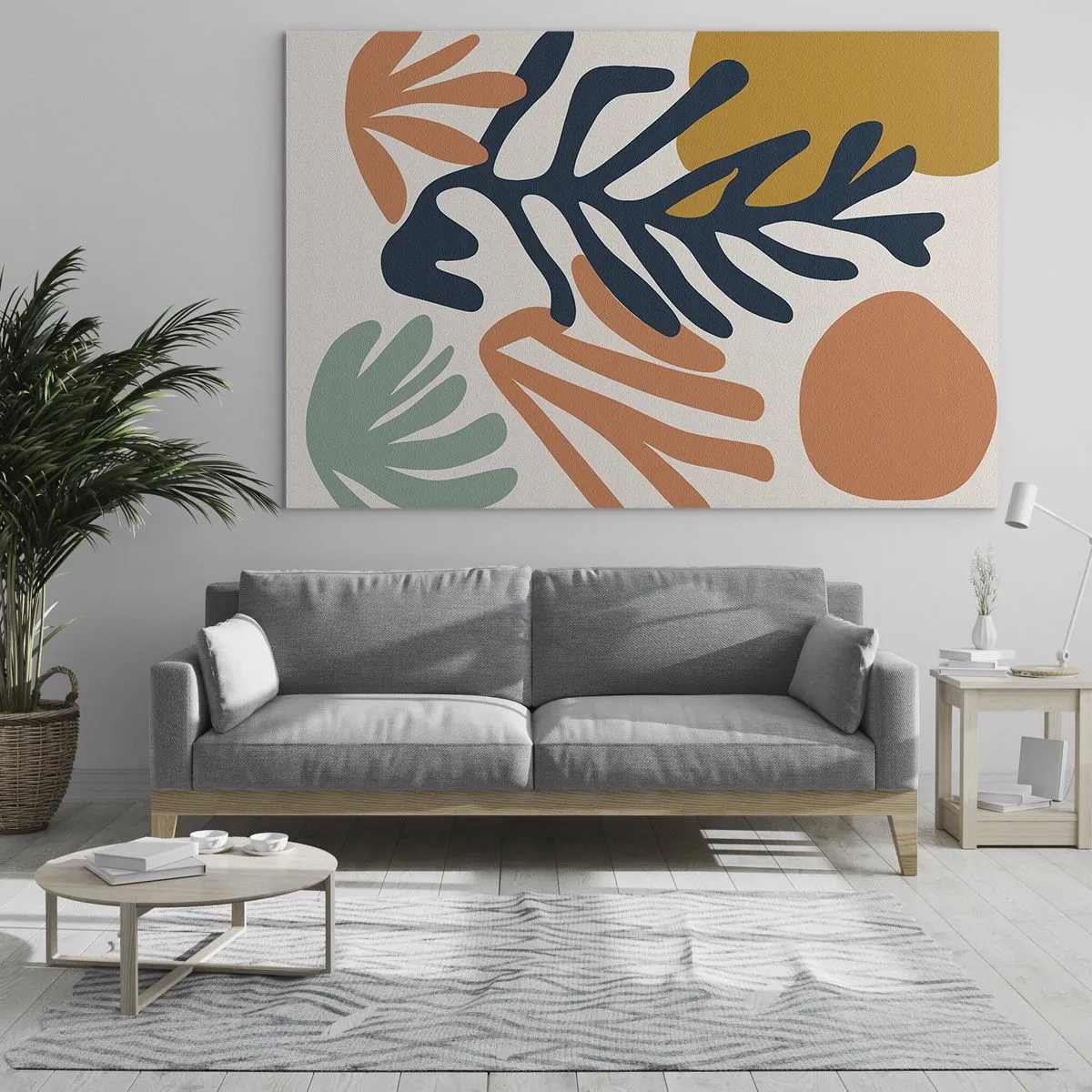 Schilderen op glas - Koraalzeeën - 120x80 cm