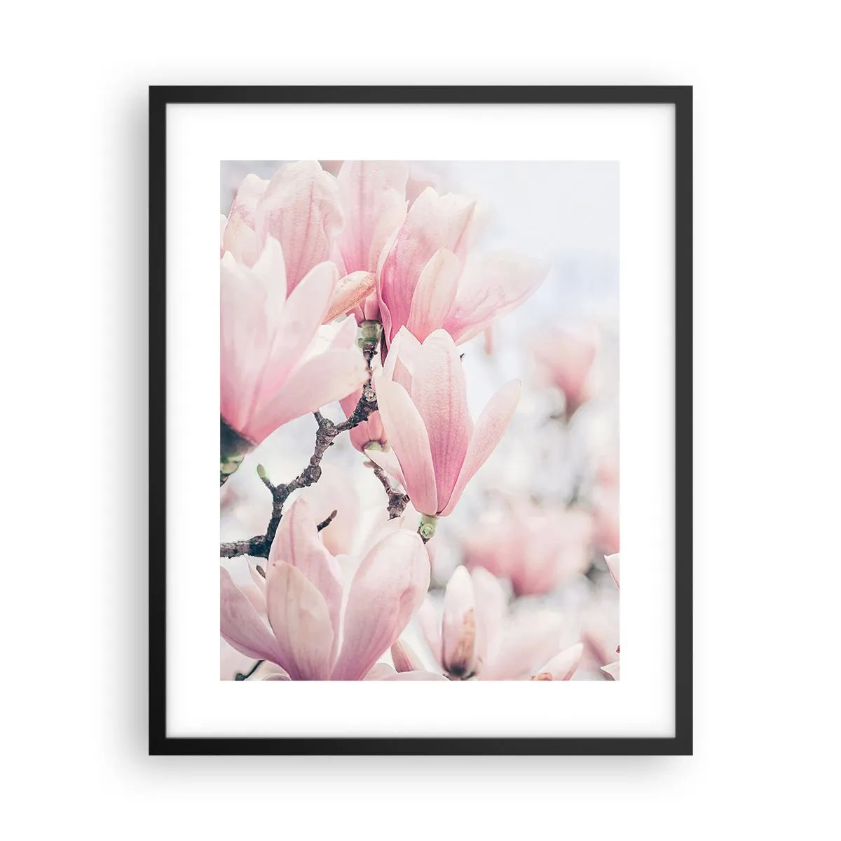 Poster in een zwarte lijst - Het ideaal van subtiliteit - 40x50 cm