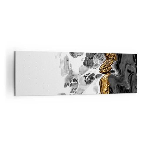 Schilderen op canvas - Organische samenstelling - 160x50 cm