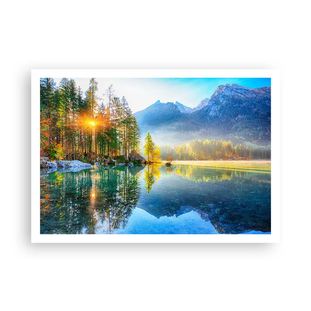 Poster - Majesteit en zoetheid - 100x70 cm