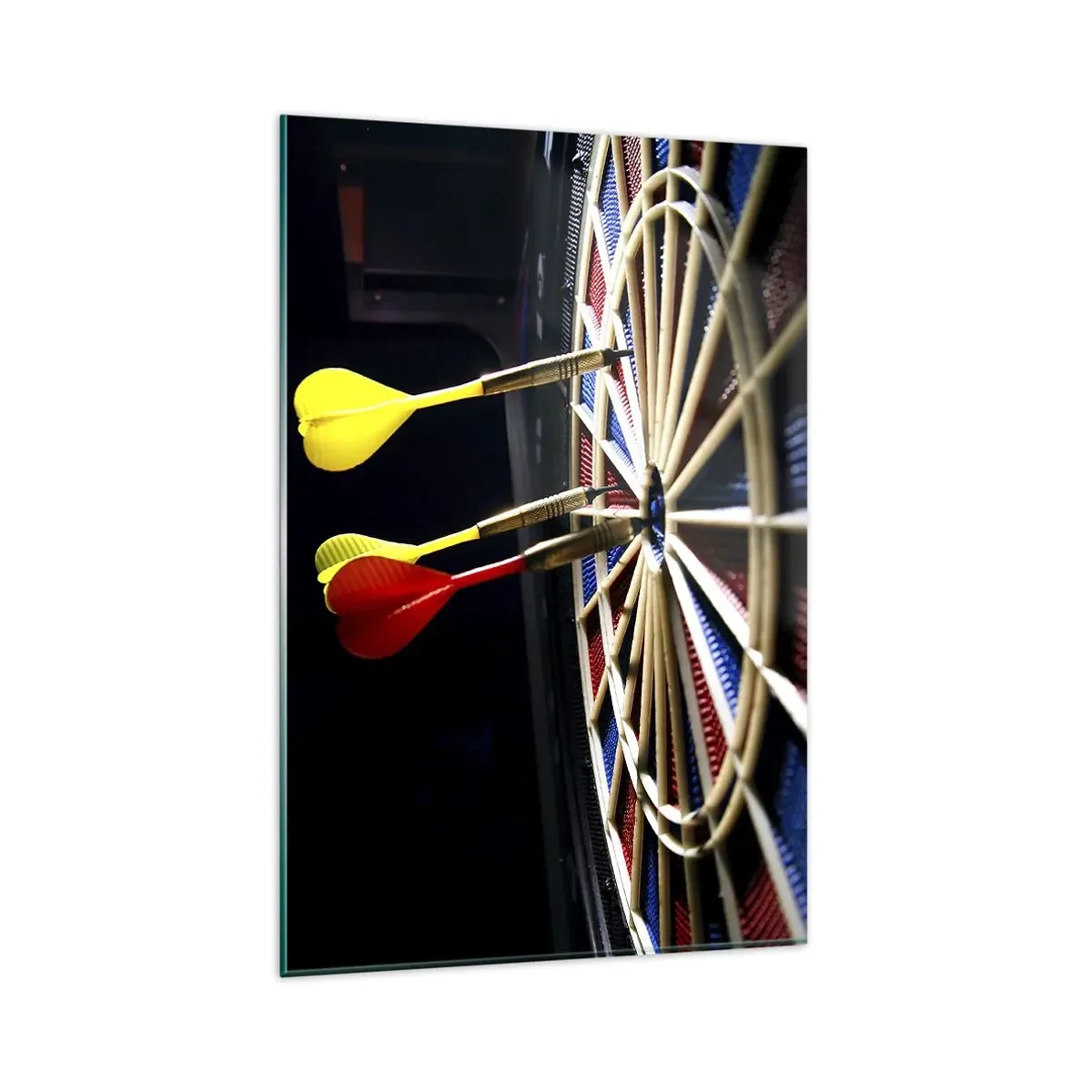 Schilderen op glas - De spikerop de kop - 80x120 cm