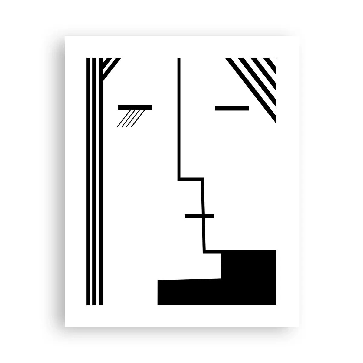 Poster - Alleen maar een kus - 40x50 cm