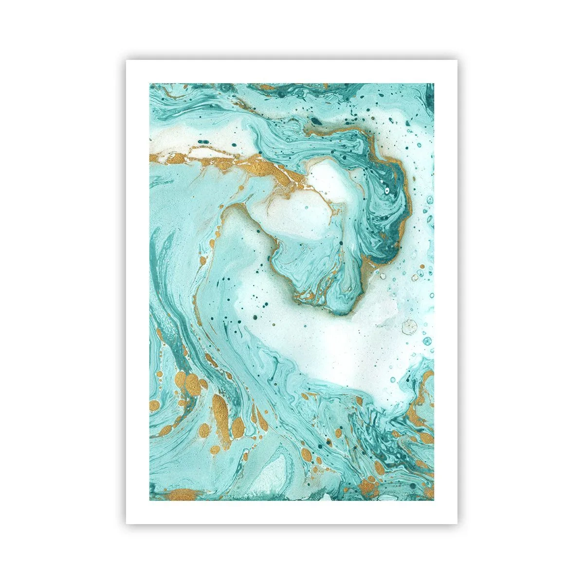 Poster - Onder de grote golf van het Edo-tijdperk - 50x70 cm