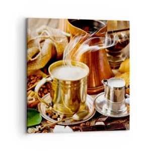 Schilderen op canvas - Prettige dag! - 70x70 cm