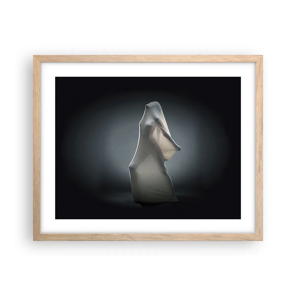 Een poster in een licht eiken lijst - Verborgen verlangens - 50x40 cm