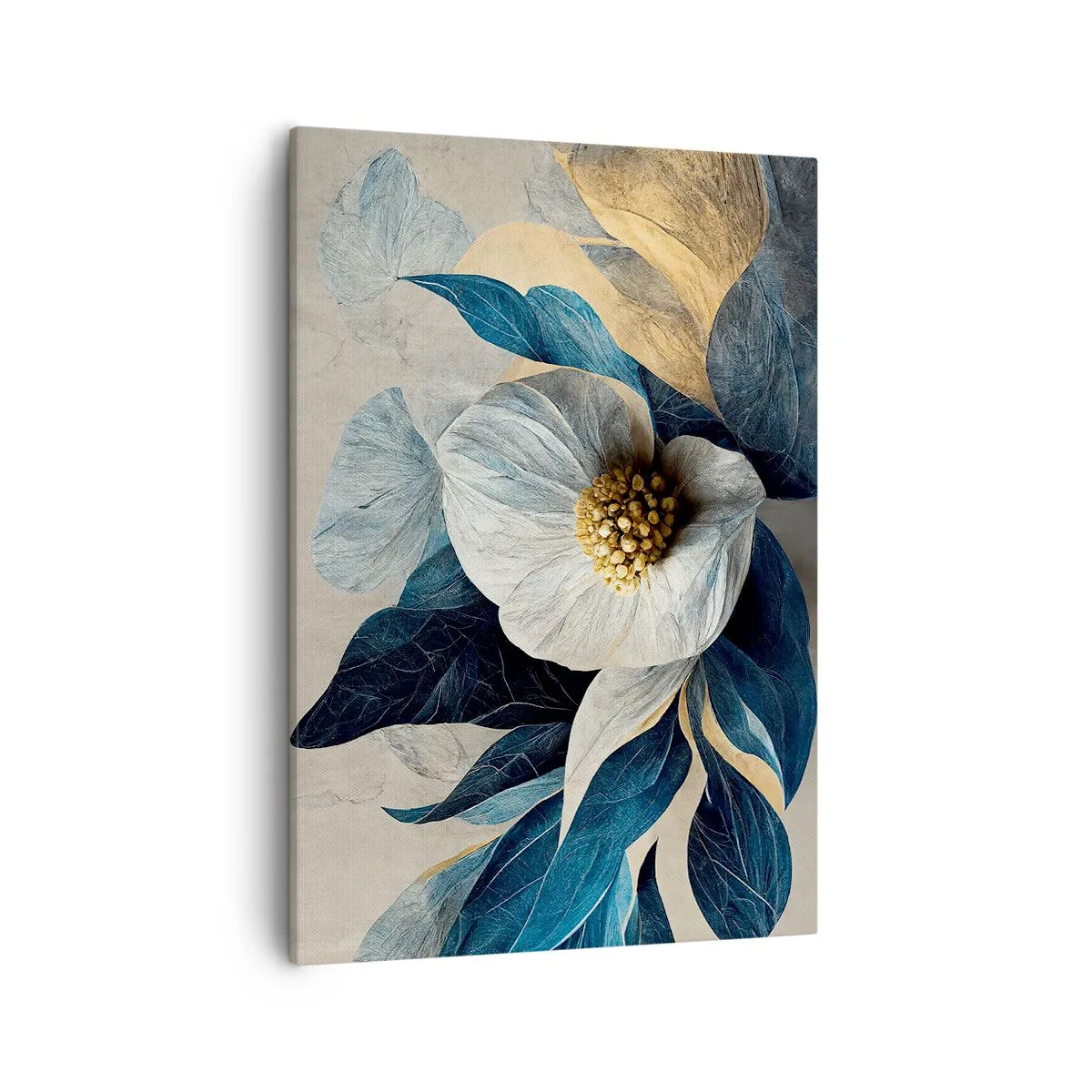 Schilderen op canvas - Hij heeft een hart van goud - 50x70 cm