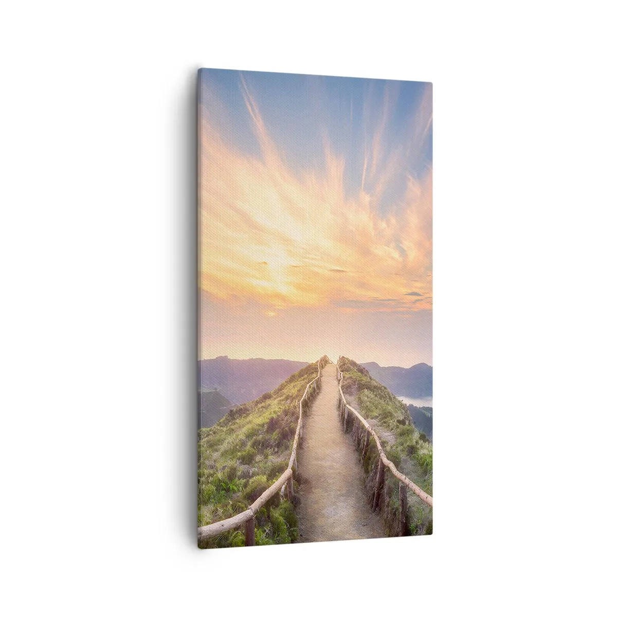 Schilderen op canvas - Dicht bij de hemel - 55x100 cm