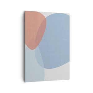 Schilderen op canvas - Pastelkleurige relaties - 50x70 cm