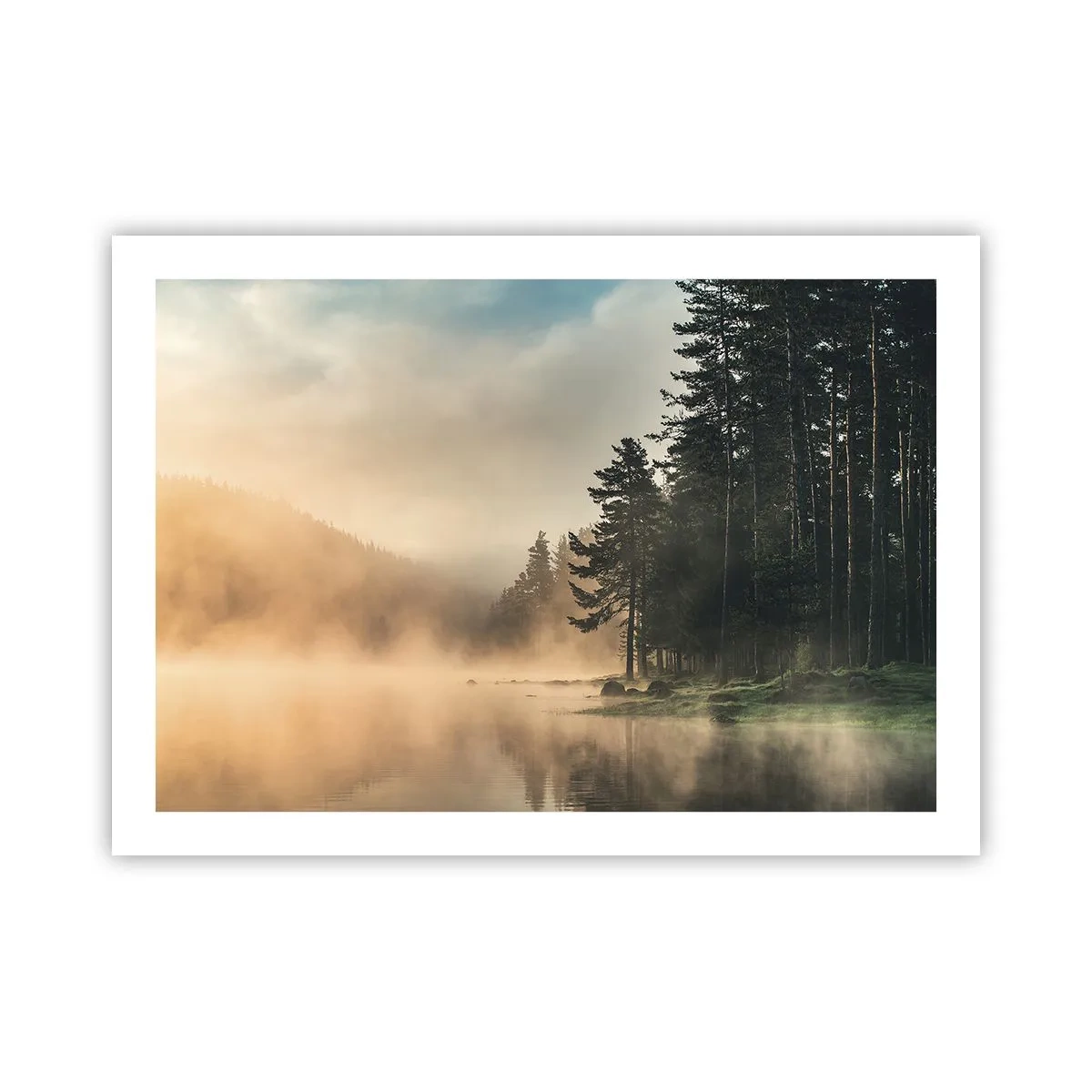 Poster - De geboorte van de dag - 70x50 cm