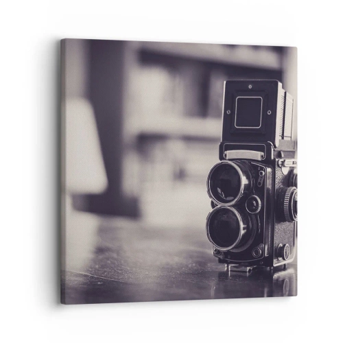 Schilderen op canvas - De magie van oude fotografie - 30x30 cm