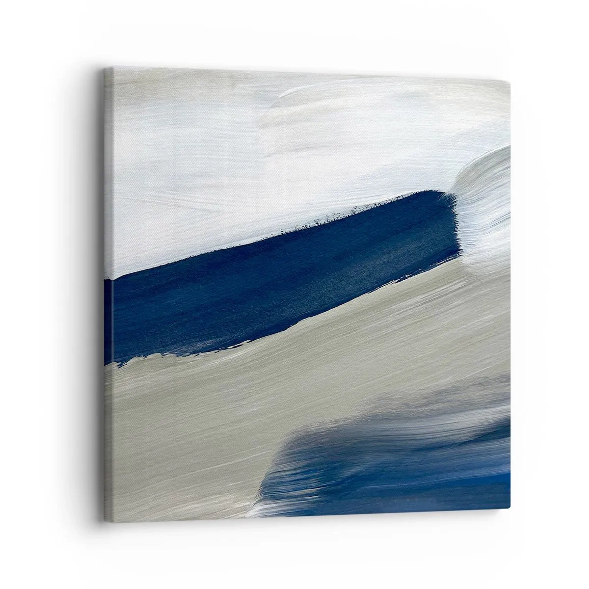 Schilderen op canvas - Ontmoeting met witheid - 30x30 cm
