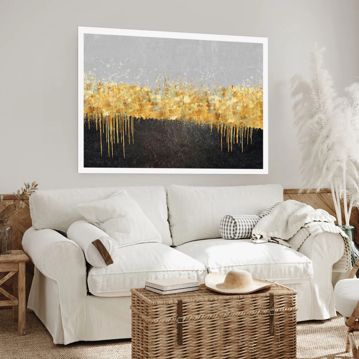 Poster - Naar binnen en naar boven - 70x50 cm