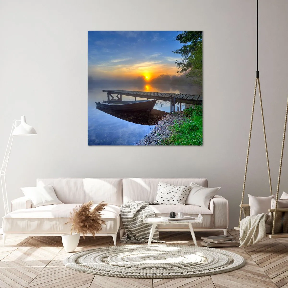 Schilderen op canvas - Hoe gewoon verandert in magie - 30x30 cm