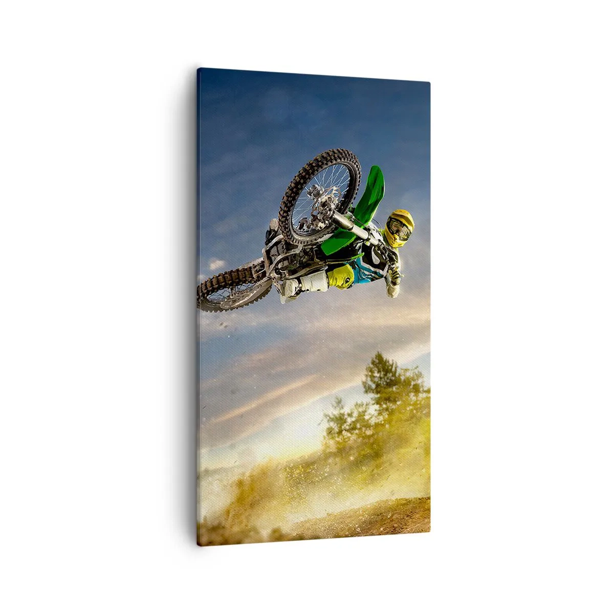 Schilderen op canvas - Schakel emoties in! - 55x100 cm
