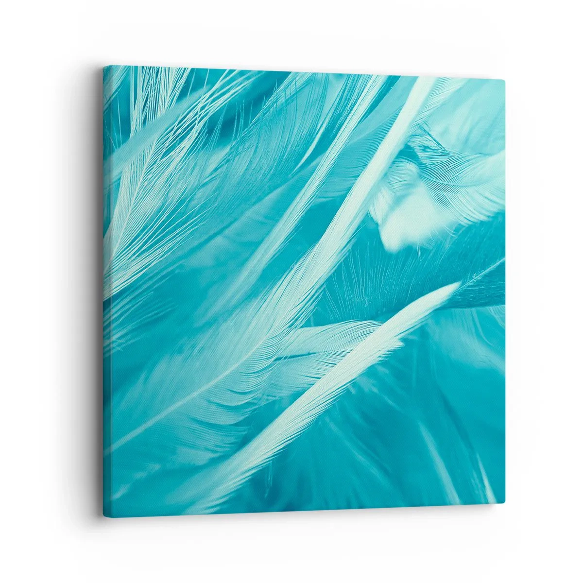 Schilderen op canvas - Verdrinken in pluisjes - 30x30 cm