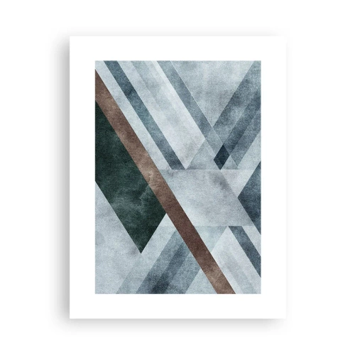Poster - Verfijnde elegantie van geometrie - 30x40 cm