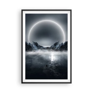 Poster in een zwarte lijst - Einde van het verhaal - 61x91 cm