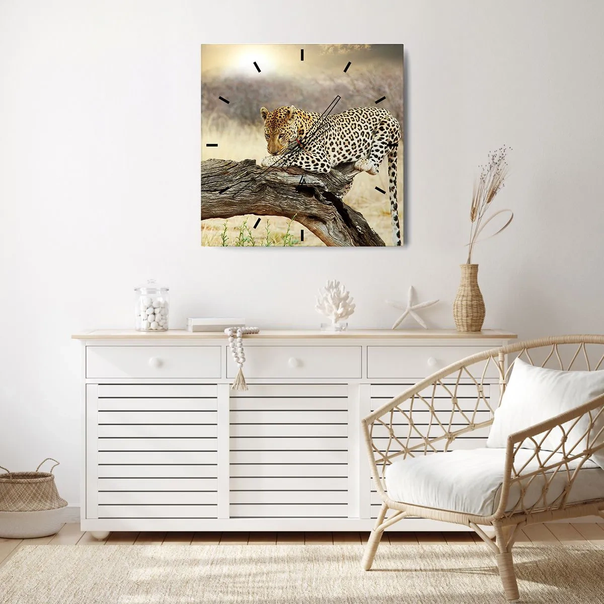 Wandklok - Klok - Ik ga mijn eigen weg - 40x40 cm