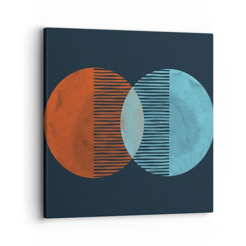 Schilderen op canvas - Astronomische fantasie - 30x30 cm