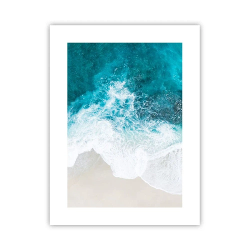 Poster - Natuurlijke streling - 30x40 cm