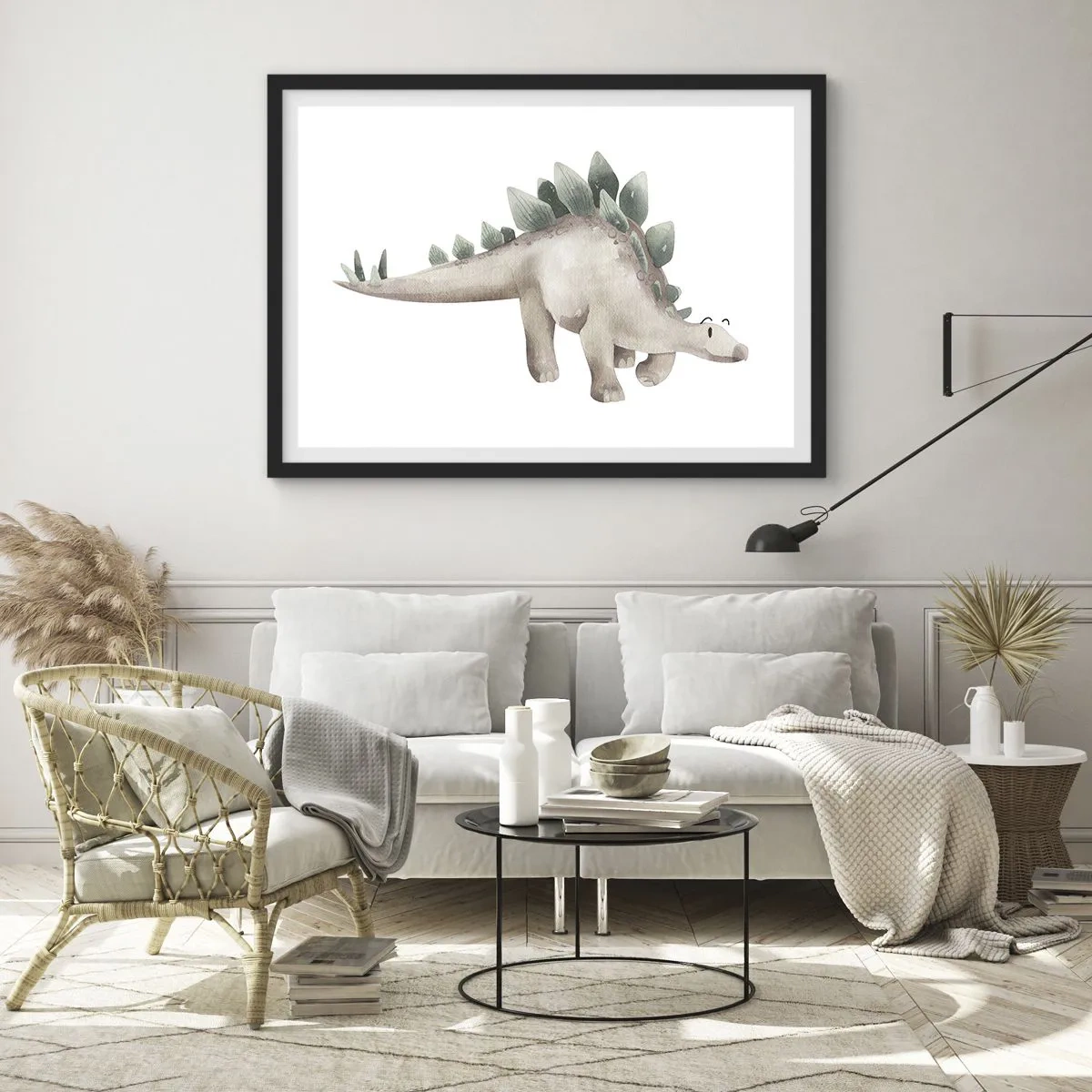 Poster in een zwarte lijst - Jouw vried - 70x50 cm