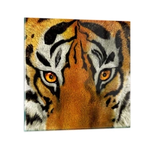 Schilderen op glas - Vreselijk en mooi - 50x50 cm