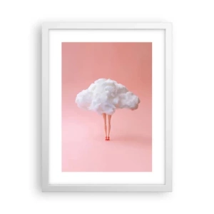 Poster in een witte lijst - Zoete belofte - 30x40 cm