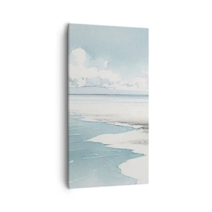 Schilderen op canvas - Zachte vloed - 55x100 cm
