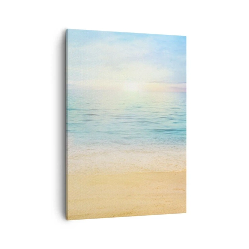 Schilderen op canvas - Groot blauw - 50x70 cm