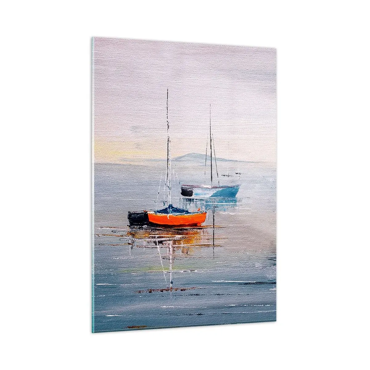 Schilderen op glas - Een welverdiende rust - 50x70 cm