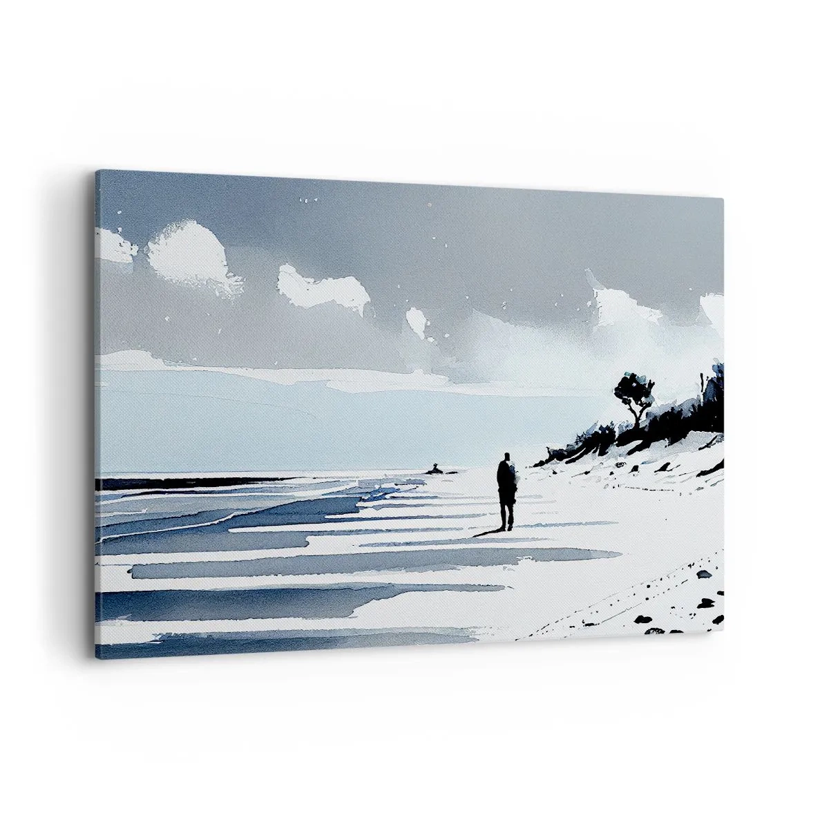 Schilderen op canvas - Alleen - 100x70 cm