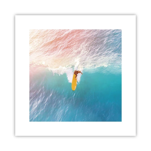 Poster - De oceaanruiter - 30x30 cm