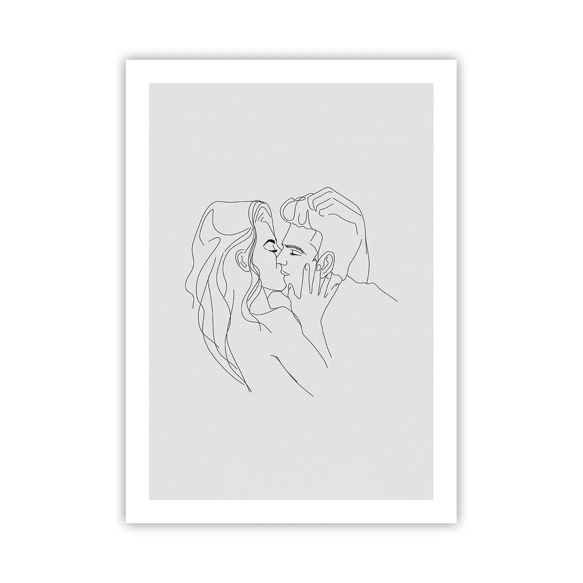 Poster - Dezelfde regel - 50x70 cm