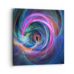 Schilderen op canvas - Waar breng je me heen? - 40x40 cm