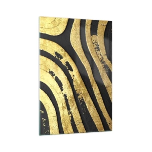 Schilderen op glas - Alles vloeit - 70x100 cm