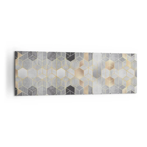 Schilderen op canvas - Diamant samenstelling - 160x50 cm