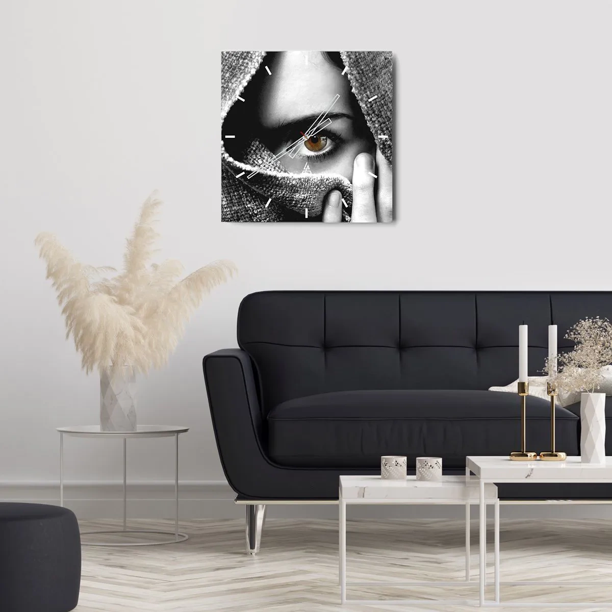 Wandklok - Klok - Leer het geheim - 40x40 cm