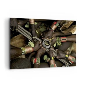 Schilderen op canvas - Wij zijn samen - 120x80 cm