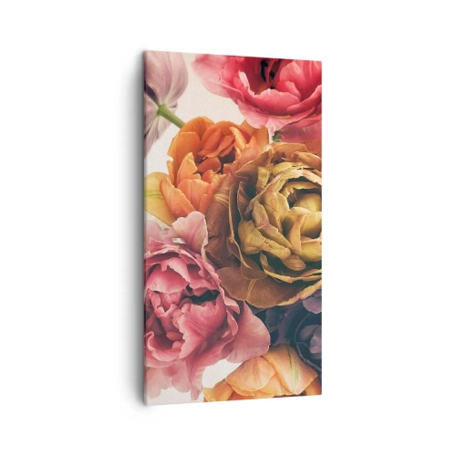 Schilderen op canvas - Een viering van het leven - 45x80 cm