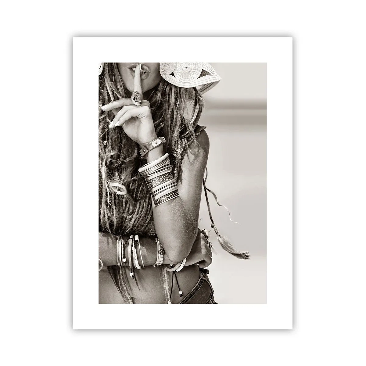 Poster - Waarom een meisje - 30x40 cm