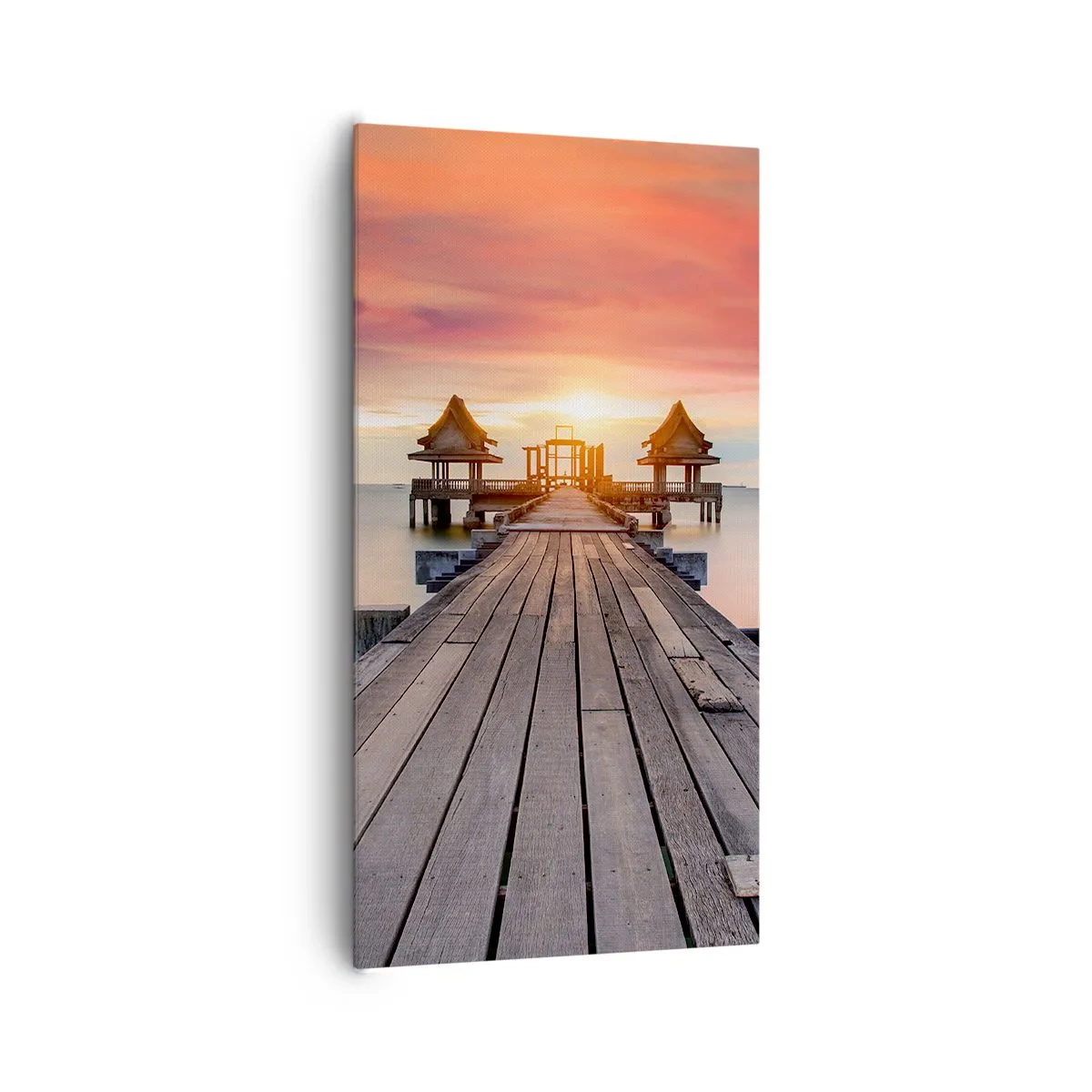 Schilderen op canvas - West in het Oosten - 65x120 cm