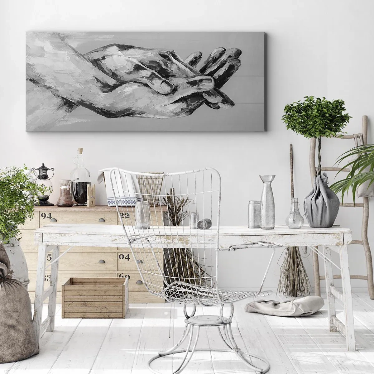 Schilderen op canvas - Begin… - 100x40 cm