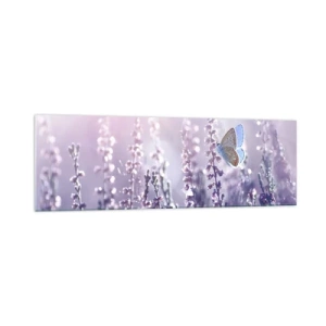 Schilderen op glas - Vlinder kus - 160x50 cm