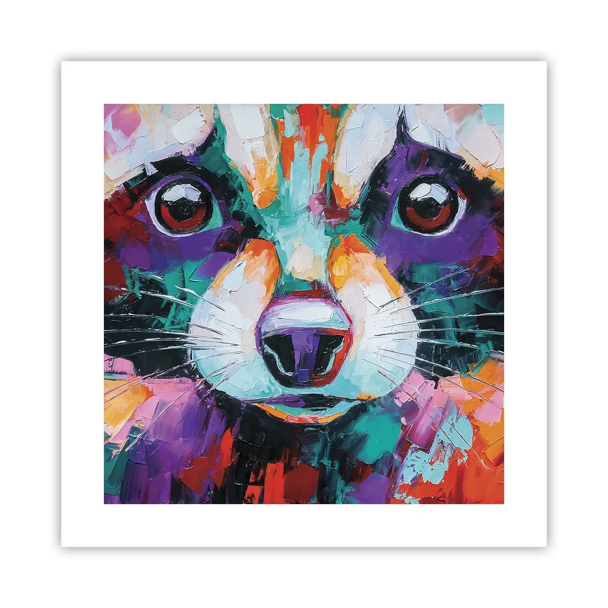 Poster - Alleen goede emoties - 40x40 cm