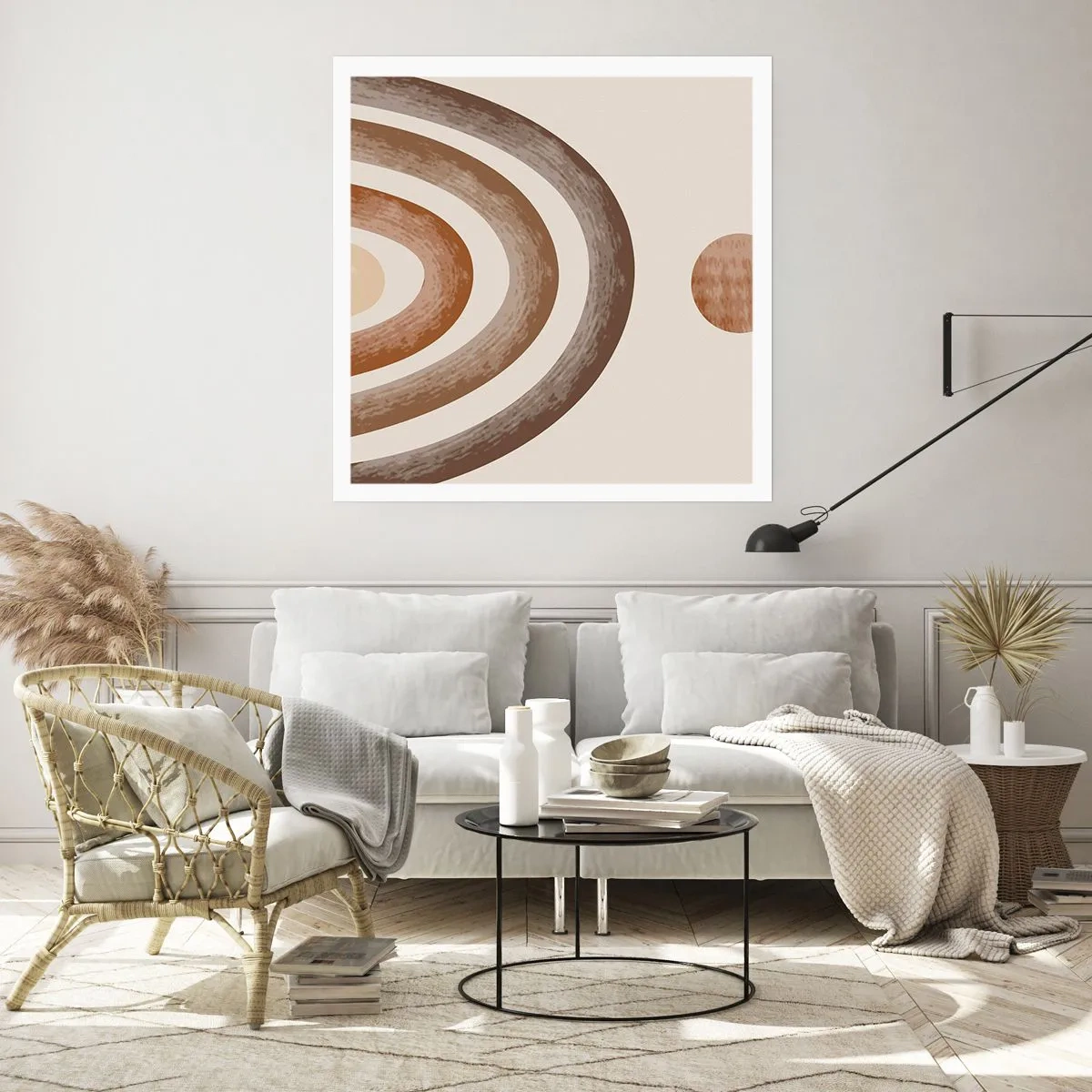 Poster - In een sterrenstelsel ver, ver weg - 50x50 cm