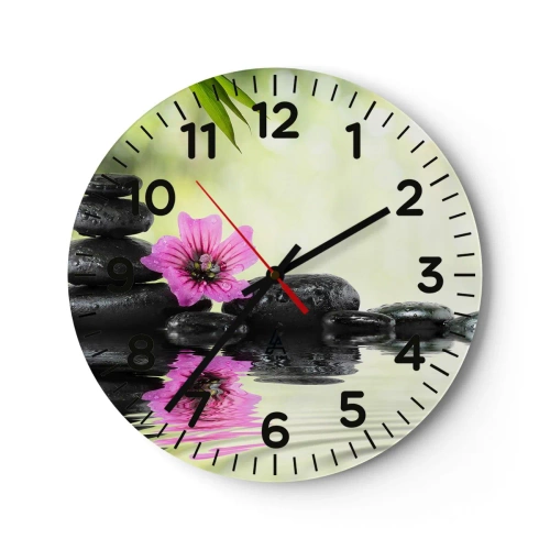Wandklok - Klok - Tijd voor de ziel - 30x30 cm