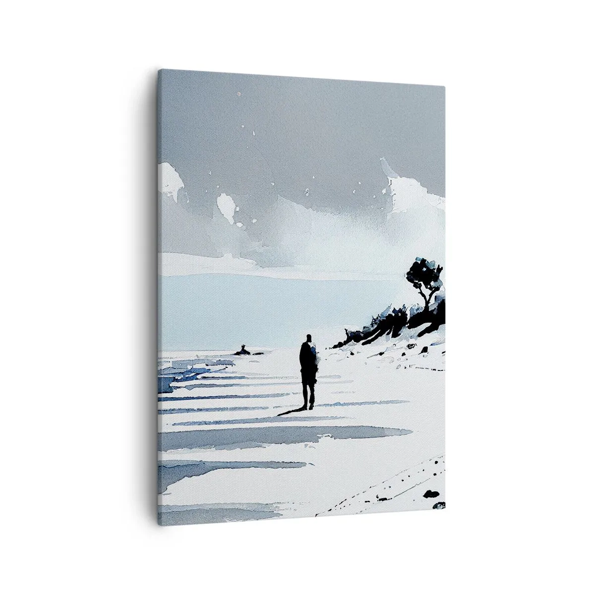 Schilderen op canvas - Alleen - 50x70 cm
