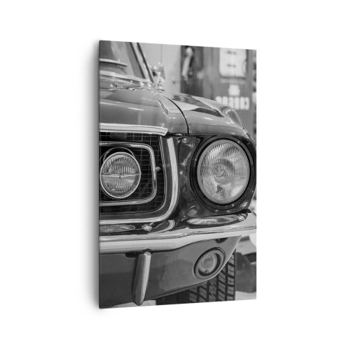 Schilderen op canvas - Hard rijden - 80x120 cm