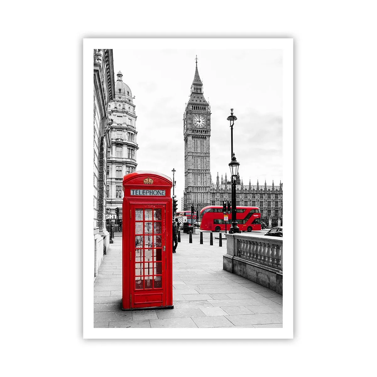 Poster - Londen, zonder twijfel - 70x100 cm